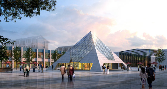 定州金字塔网架